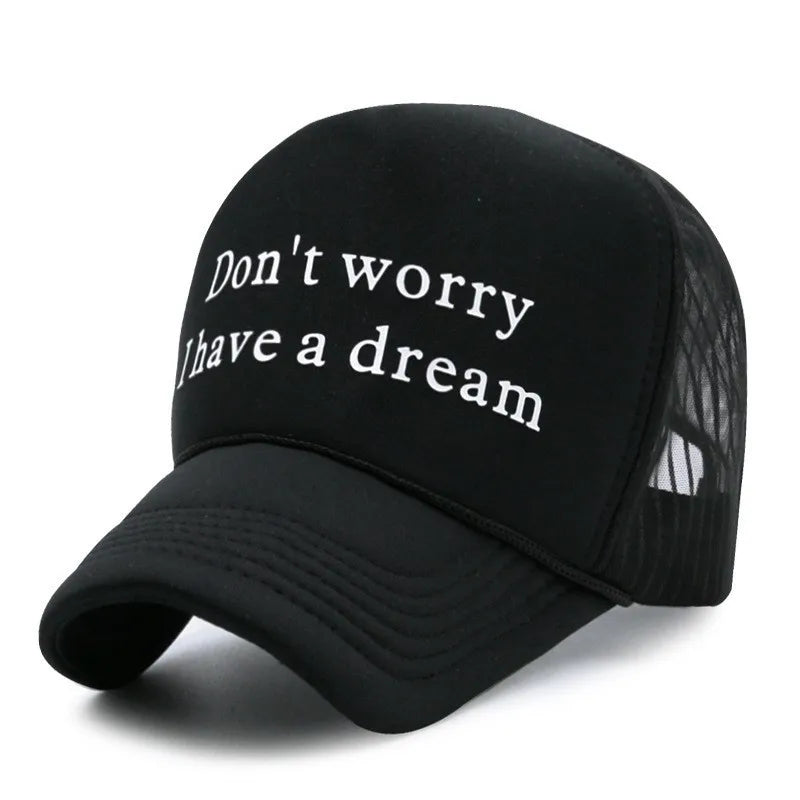 Wholesale Adult Summer Sun Hats Men Cool Hiphop Punk Rock Truck Cap Women Fashion Mesh Baseball Caps