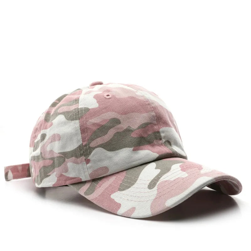 2023 New Fashion Baseball Cap Men Women Letter Label Adjustable Outdoor Breathable Shadow Casual Quality Cotton Camouflage Cap