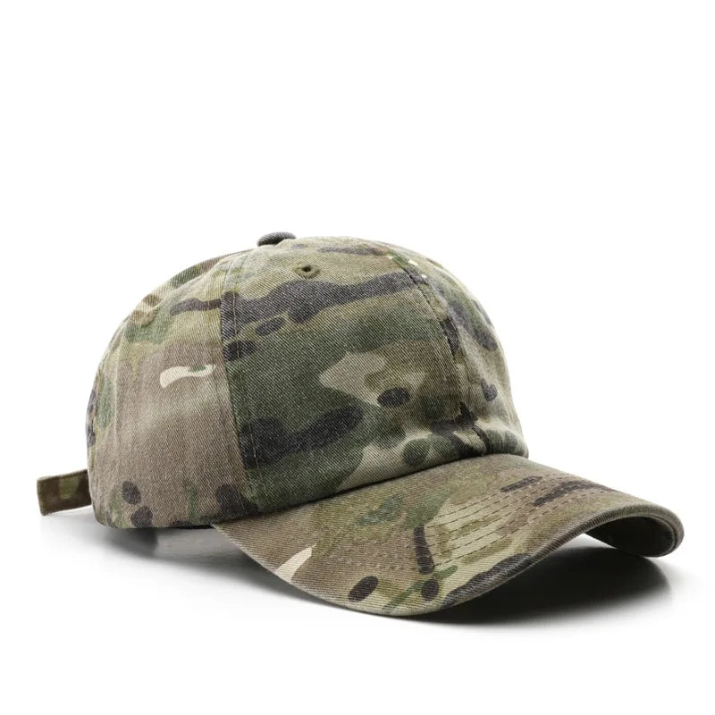 2023 New Fashion Baseball Cap Men Women Letter Label Adjustable Outdoor Breathable Shadow Casual Quality Cotton Camouflage Cap