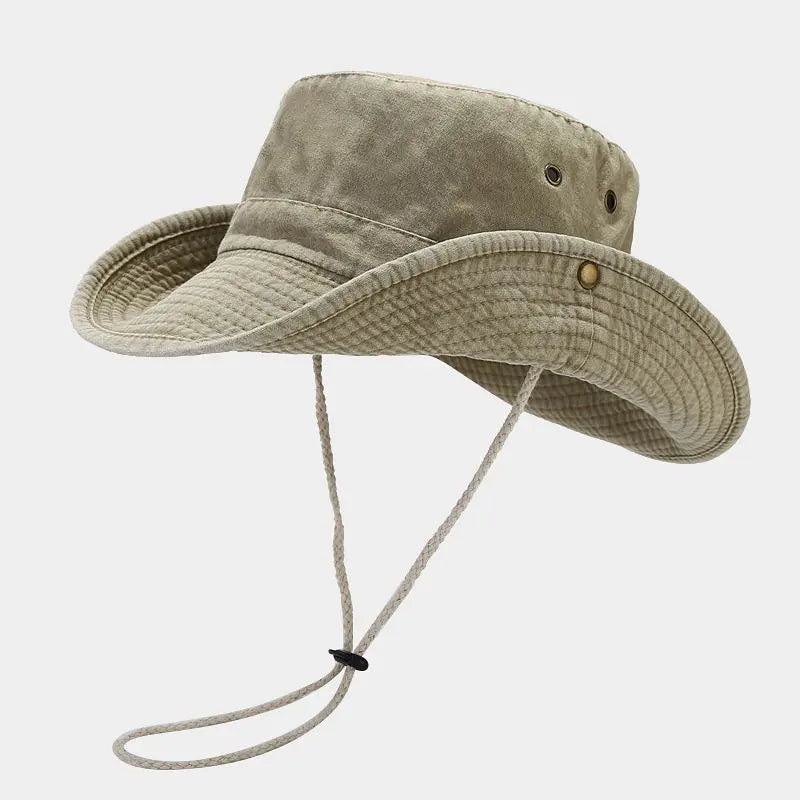 2023 Four Seasons Cotton Solid Bucket Hat Fisherman Hat Outdoor Travel Sun Cap for Men and Women 191