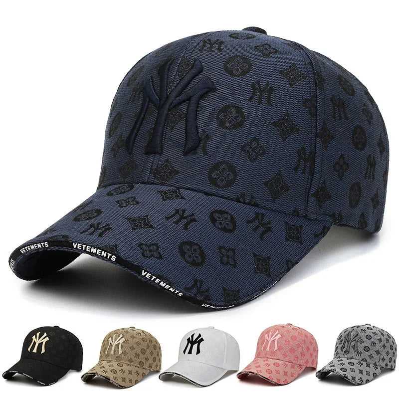 New Pattern High Quality Letters Embroidery Adjustable Baseball Caps Men and Women Outdoors Sports Cap Adult Fashion Sun Hats