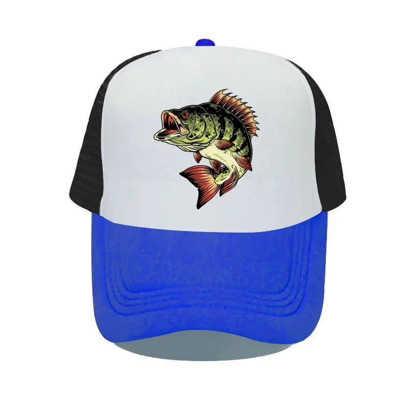 Bass Shark Fishing Deer Hunting Baseball Cap Bass-Pro Outdoor Sun Visor Snapback Hat Adult Green Fisherman Trucker Hats YP025