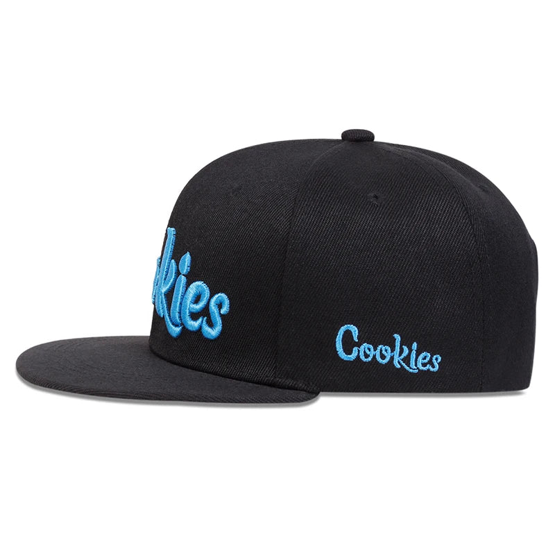 Unisex Cookies Embroidery Hip-hop Hats Spring Autumn Outdoor Adjustable Casual Baseball Caps Sunscreen Hat