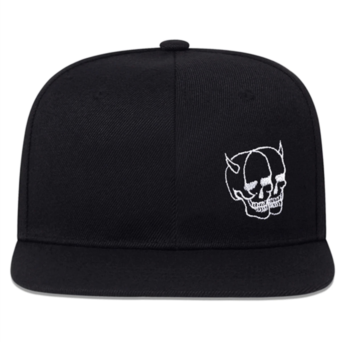 Unisex Ghost Head Skull Printed Hip-hop Hats Spring Autumn Outdoor Adjustable Casual Baseball Caps Sunscreen Hat