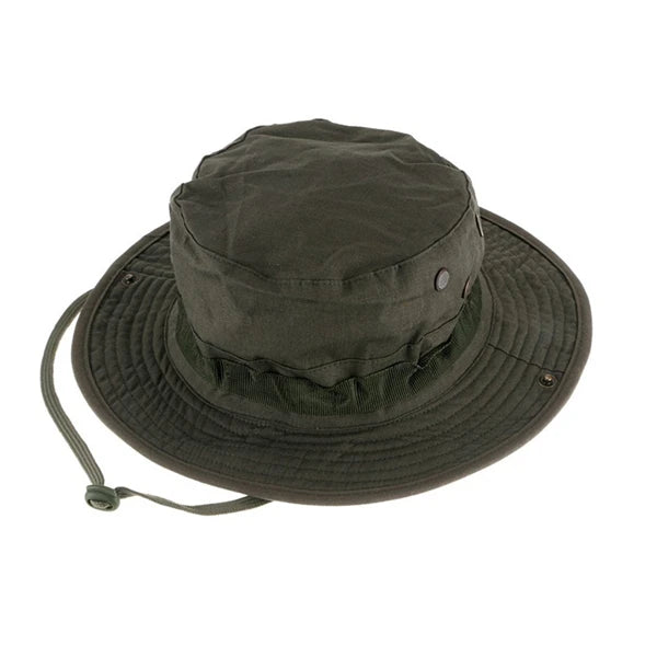 Camouflage Tactical Boonie Hats Camping Climbing Bucket Sniper Hat Men Outdoor Fishing Hiking Cap Sun Protective Boonie Caps