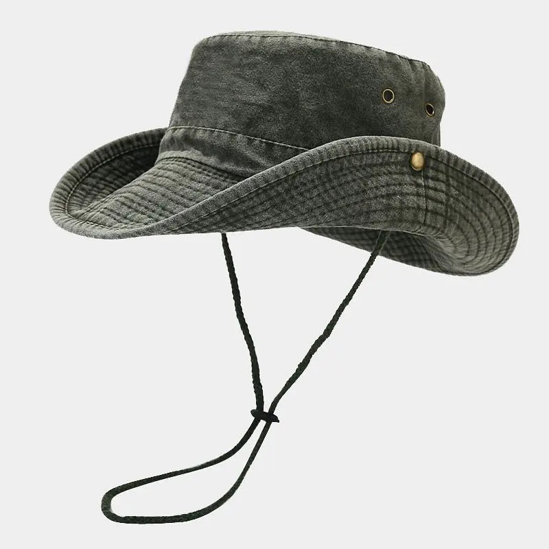 2023 Four Seasons Cotton Solid Bucket Hat Fisherman Hat Outdoor Travel Sun Cap for Men and Women 191