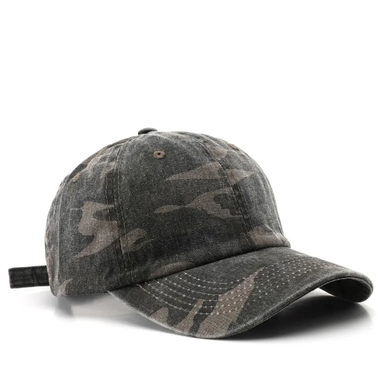 2023 New Fashion Baseball Cap Men Women Letter Label Adjustable Outdoor Breathable Shadow Casual Quality Cotton Camouflage Cap