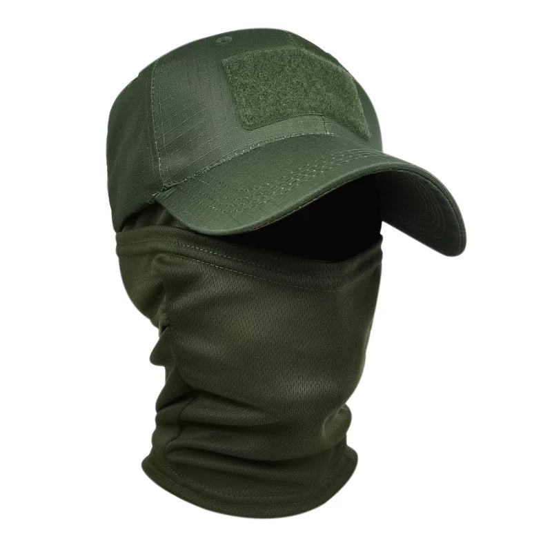 Camo Baseball Caps Sunscreen Breathable Camouflage Balaclava Hat Outdoor Fishing Hiking Hunting Sports Cap Sunscreen Caps