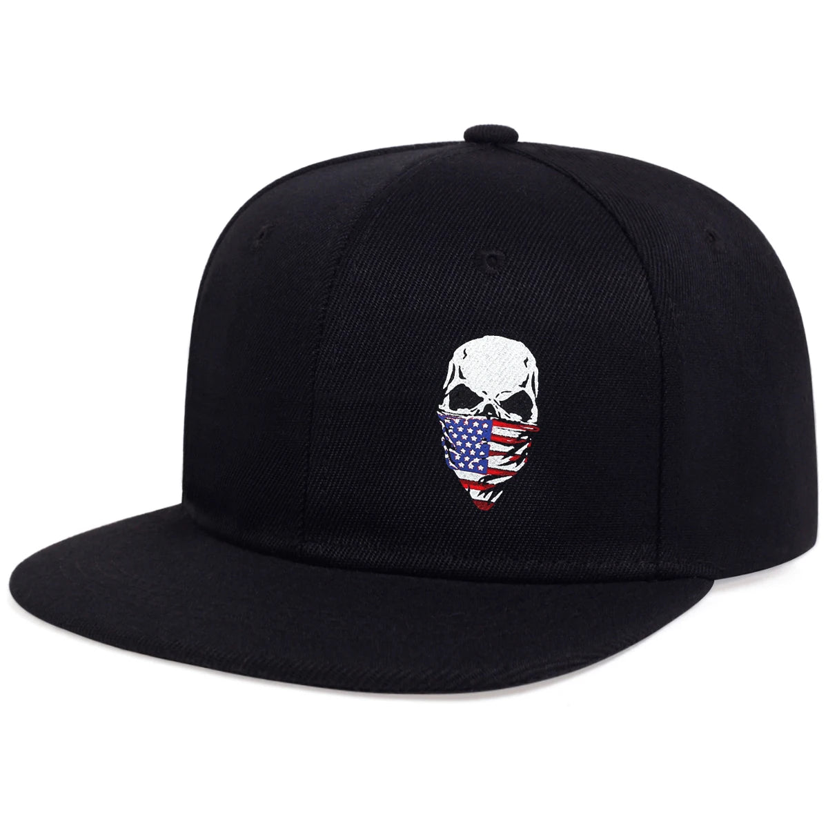 Unisex Ghost Head Skull Printed Hip-hop Hats Spring Autumn Outdoor Adjustable Casual Baseball Caps Sunscreen Hat