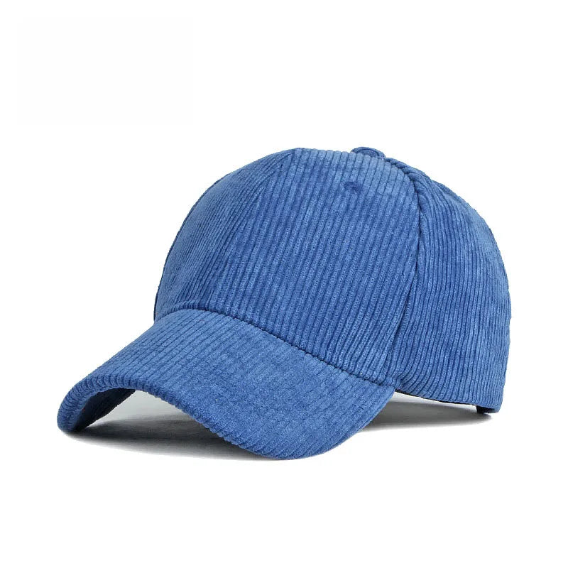 Fashion Suede Baseball Caps For Men Women Autumn Winter Solid Retro Snapback Hip Hop Hat Unisex Street Adjustable Sun Visor Caps