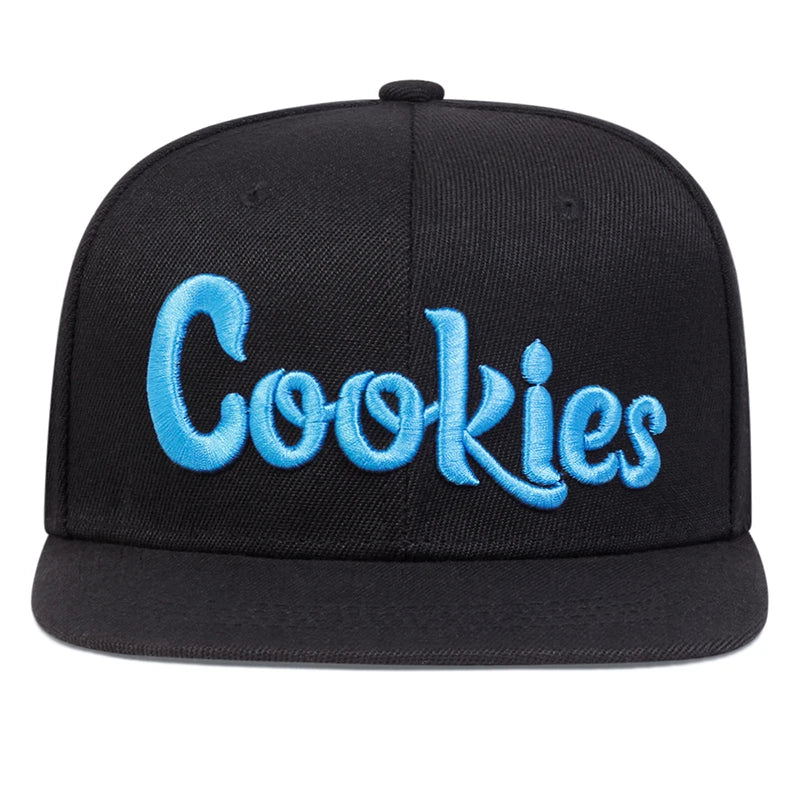 Unisex Cookies Embroidery Hip-hop Hats Spring Autumn Outdoor Adjustable Casual Baseball Caps Sunscreen Hat