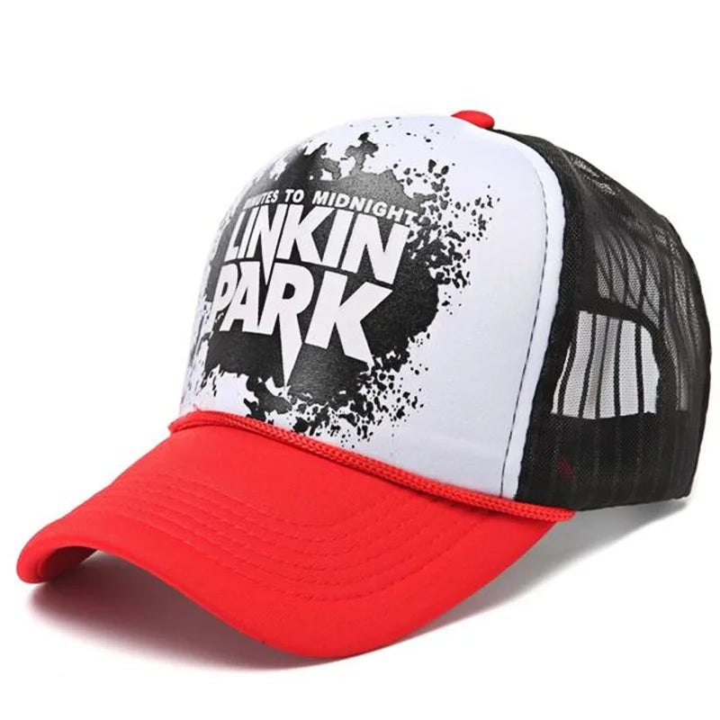 Wholesale Adult Summer Sun Hats Men Cool Hiphop Punk Rock Truck Cap Women Fashion Mesh Baseball Caps