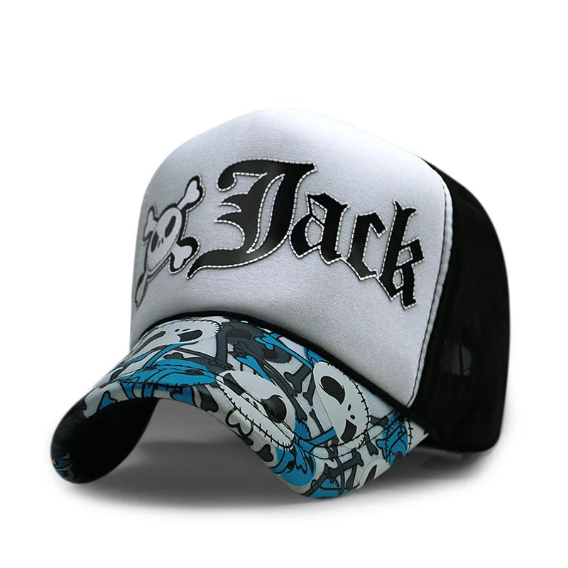 Wholesale Adult Summer Sun Hats Men Cool Hiphop Punk Rock Truck Cap Women Fashion Mesh Baseball Caps