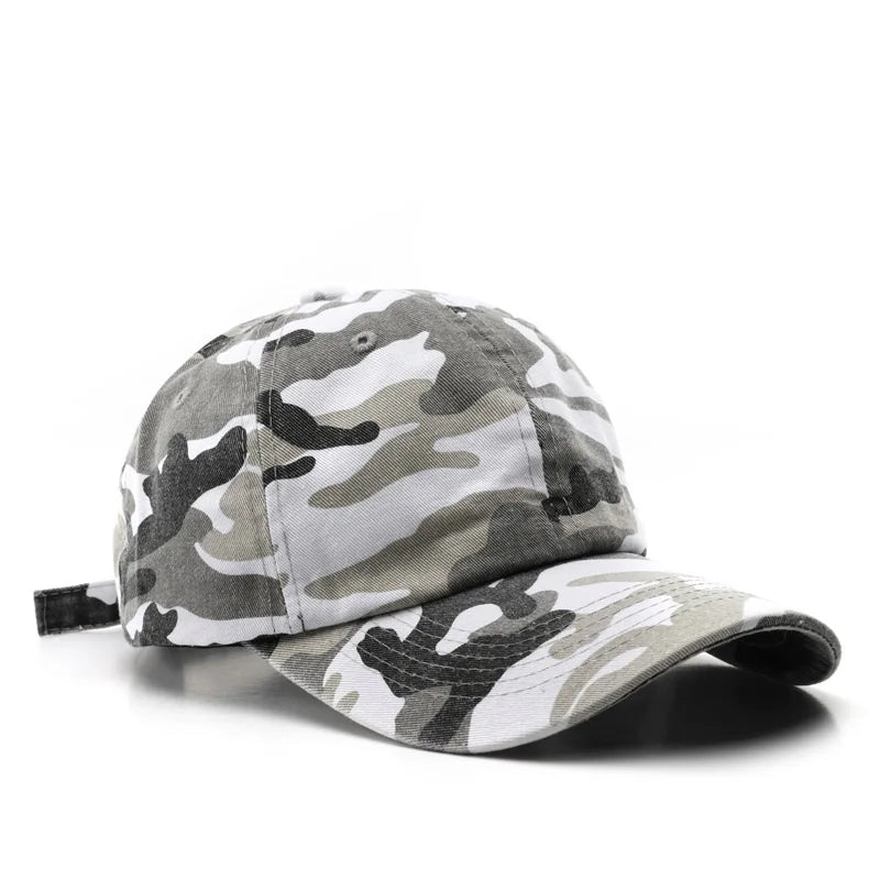 2023 New Fashion Baseball Cap Men Women Letter Label Adjustable Outdoor Breathable Shadow Casual Quality Cotton Camouflage Cap